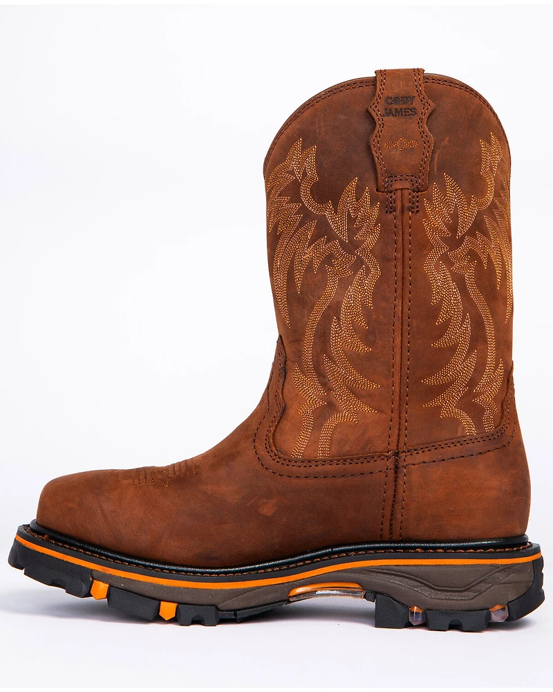 Cody James Men's 11" Decimator Western Work Boots - Steel Toe