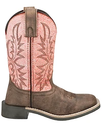 Smoky Mountain Girls' Rustic Rider Western Boots - Broad Square Toe