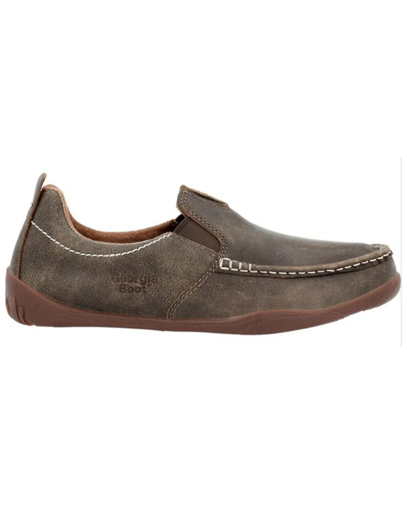 Georgia Boot Men's Cedar Falls Slip-On Shoe - Moc Toe
