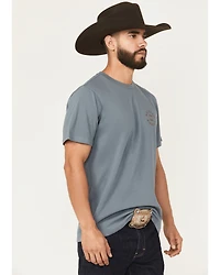 Brixton Men's Oath Logo Short Sleeve Graphic T-Shirt