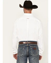 Ariat Men's Solid Twill Long Sleeve Western Shirt - Big & Tall