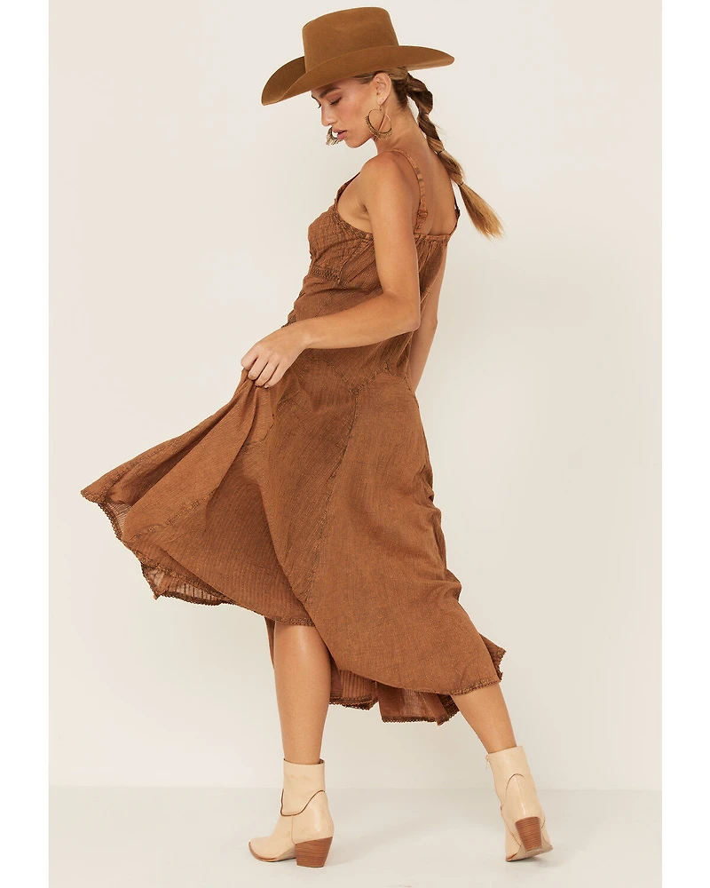 Scully Women's Long Spaghetti Strap Dress