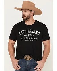 Cinch Men's Lead Don't Follow Short Sleeve Graphic T-Shirt