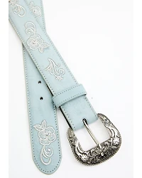 Shyanne Women's Embroidered Floral Belt