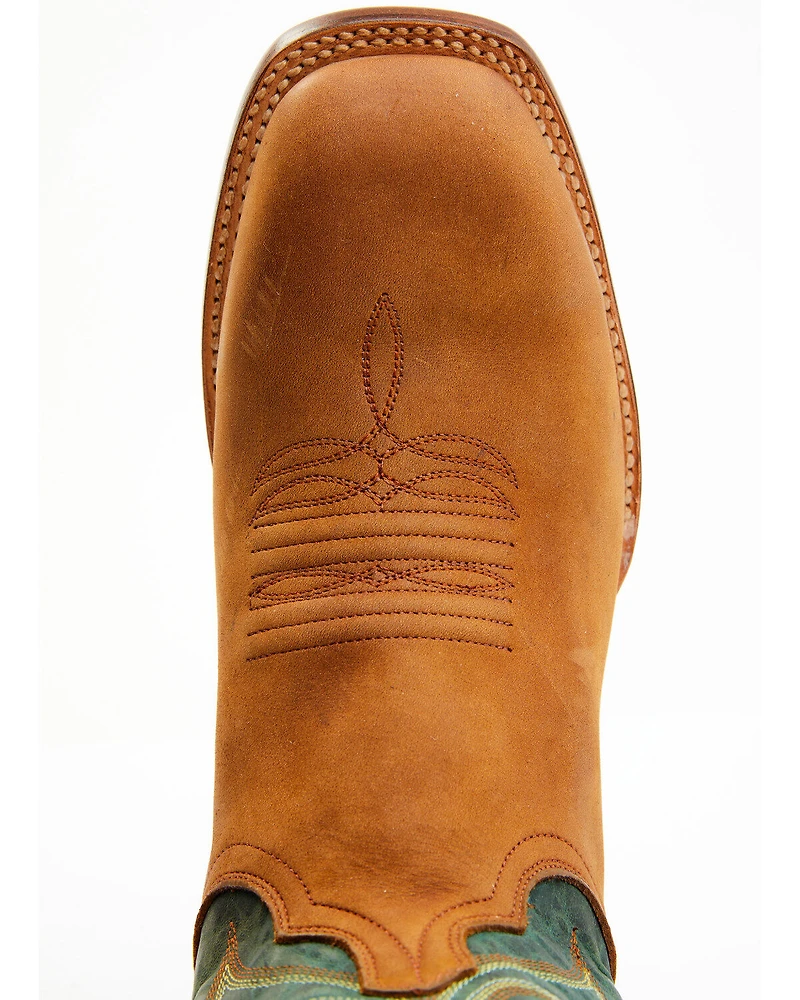 Lucchese Men's Gordon Western Boot - Broad Square Toe