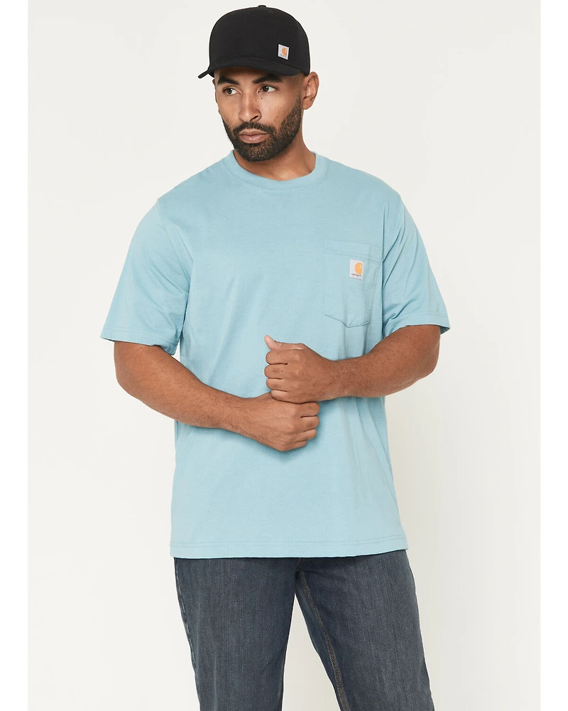 Carhartt Men's Relaxed Fit Lightweight Short Sleeve Pocket T-Shirt