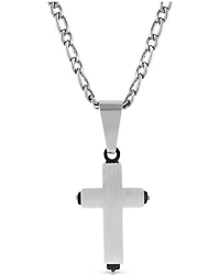 Montana Silversmiths Men's Strength of Faith Cross Necklace