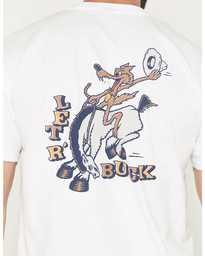 Brixton Men's Buck Club Short Sleeve Graphic T-Shirt