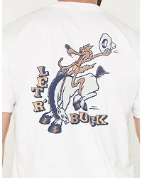 Brixton Men's Buck Club Short Sleeve Graphic T-Shirt