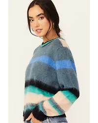 Molly Bracken Women's Striped Long Sleeve Sweater