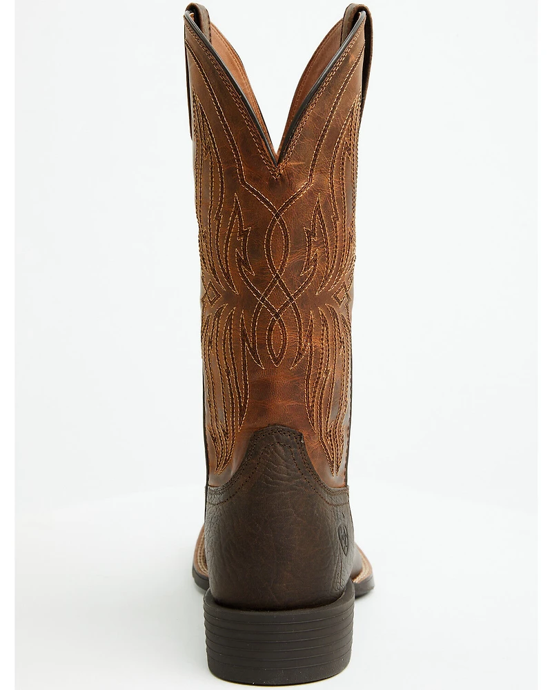 Ariat Men's Sport Rustler Western Boots - Broad Square Toe