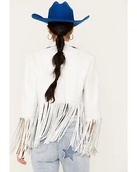Cripple Creek Women's Cropped Fringe Jacket