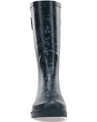Western Chief Women's Feminine Floral Wide Calf Tall Rain Boots