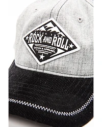 Rock & Roll Cowboy Men's Mountain Logo Patch Cap