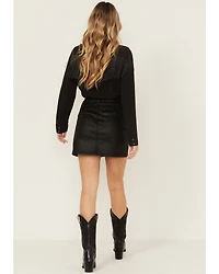 Idyllwind Women's Coated Super Stretch Mini Skirt