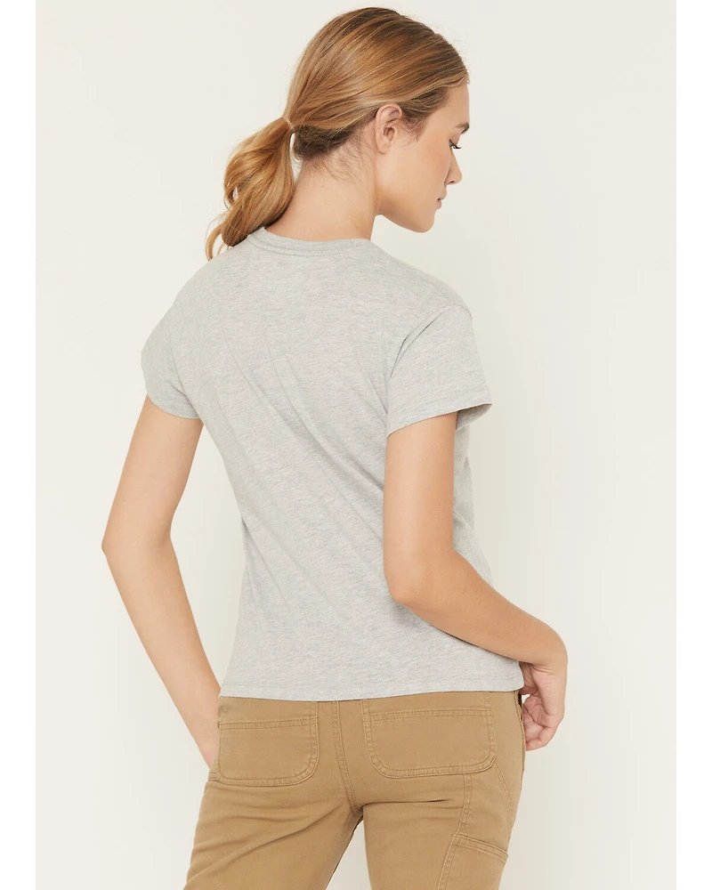 Troll Co Women's Rose Short Sleeve Graphic Tee
