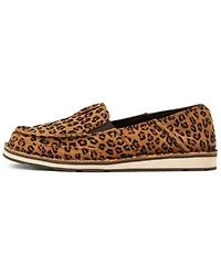 Ariat Women's Likely Leopard Full Vamp Casual Slip-On Cruiser - Moc Toe