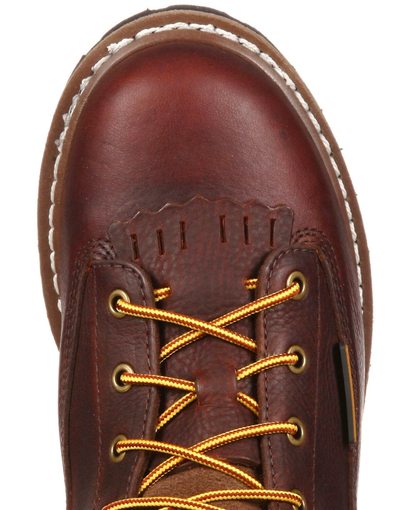 Georgia Boot Men's 6" Waterproof Lace-To-Toe Work Boots - Soft Toe