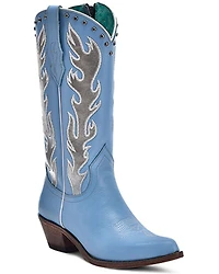 Corral Women's Embroidered Tall Western Boots - Snip Toe