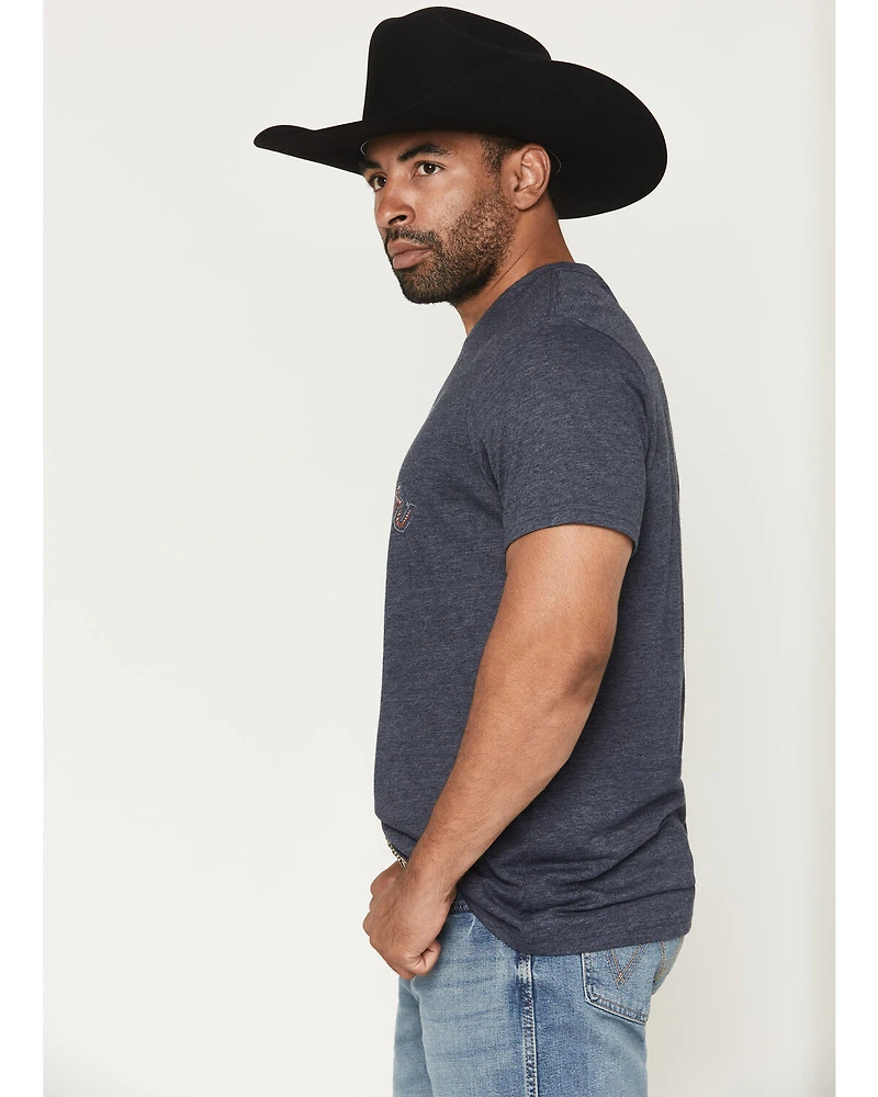 Wrangler Men's Americana Logo Short Sleeve Graphic T-Shirt