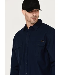 Hawx Men's Long Sleeve Button-Down Work Shirt