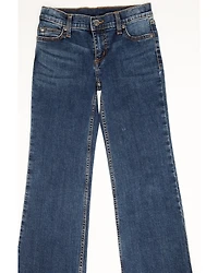 Wrangler Girls' Dark Wash Darci Trousers