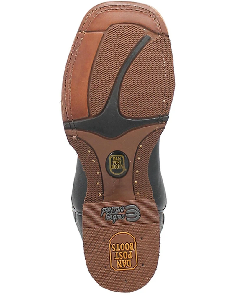 Dan Post Men's Milo Western Performance Boots - Broad Square Toe