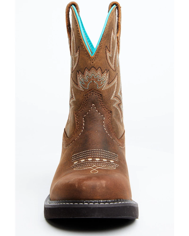 Shyanne Women's Fillies Dandelion Western Boots - Round Toe
