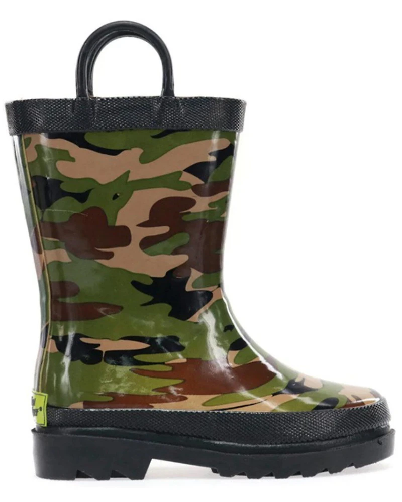Western Chief Boys' Camo Rain Boots