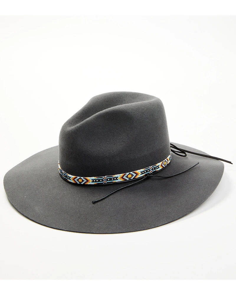 Shyanne Women's Zimabead Felt Western Fashion Hat