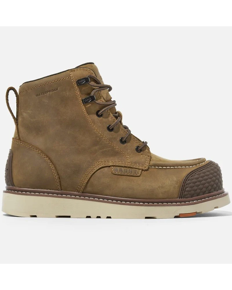 Brunt Workwear Men's 6" Marin Reinforced Waterproof Work Boots - Composite Toe