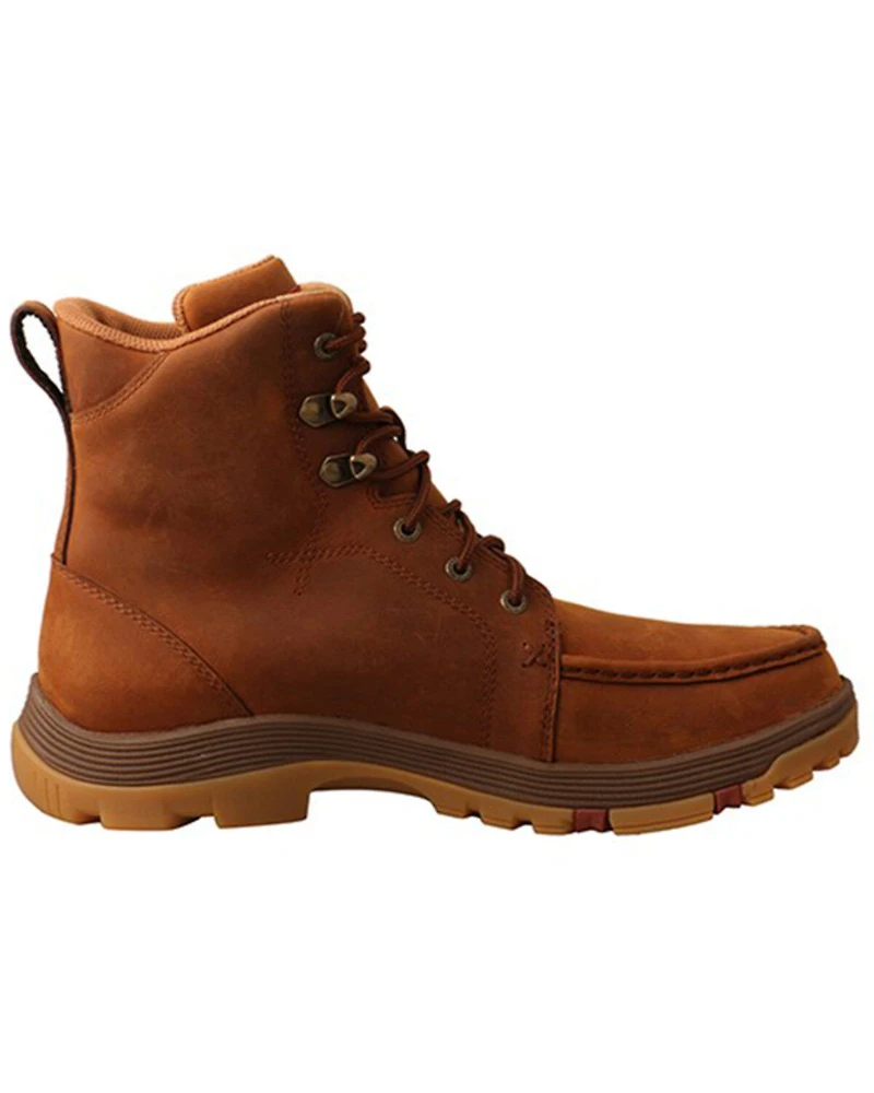 Twisted X Men's 6" Lace-Up Work Boots - Soft Toe