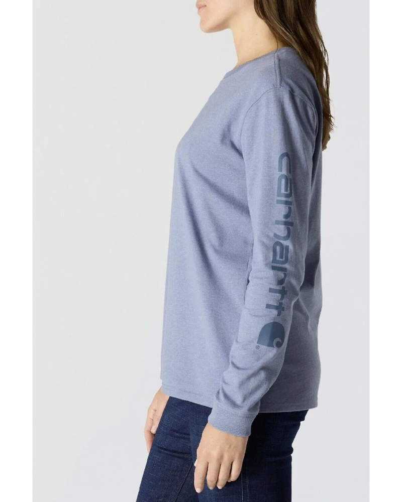 Carhartt Women's Loose Fit Heavyweight Long Sleeve Graphic Tee