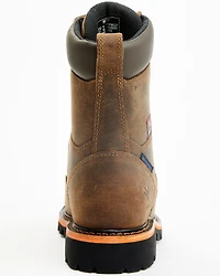 Hawx Men's 8" Insulated Lace-Up Waterproof Work Boots - Composite Toe