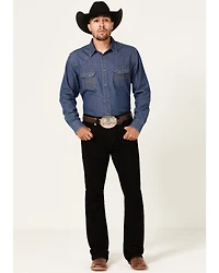 Cody James Men's Night Rider Wash Wyatt Slim Bootcut Stretch Denim Jeans