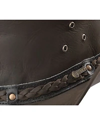 Outback Trading Men's Wagga Leather Hat