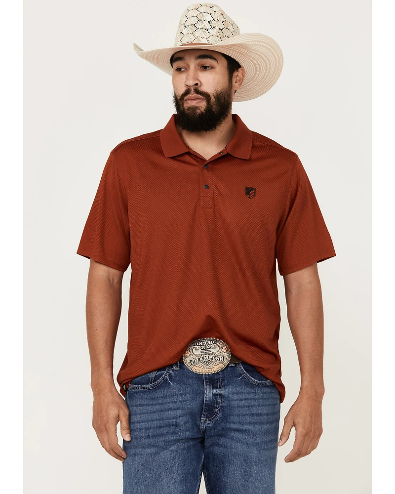 RANK 45® Men's Laredo Short Sleeve Polo Shirt