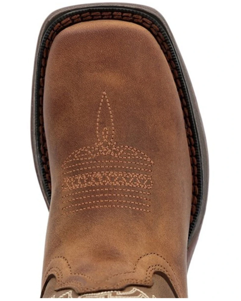 Durango Boys' Lil Rebel Embroidered Western Boots - Broad Square Toe
