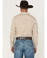 Cody James Men's Sierra Southwestern Striped Long Sleeve Snap Western Shirt