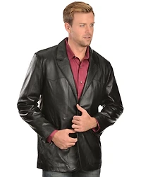 Scully Lamb Leather Blazer - Big