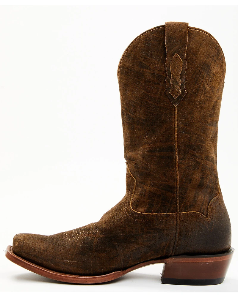 Moonshine Spirit Men's Gordon Roughout Western Boots - Square Toe