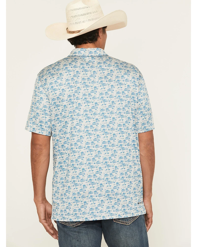 Ariat Men's Charger 2.0 Short Sleeve Button-Down Performance Polo