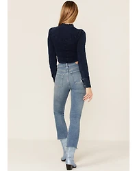 7 For All Mankind Women's Ultra High Rise Slim Kick-Flare Jeans