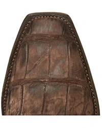 Lucchese Men's Handmade Burke Alligator Western Boots - Square Toe