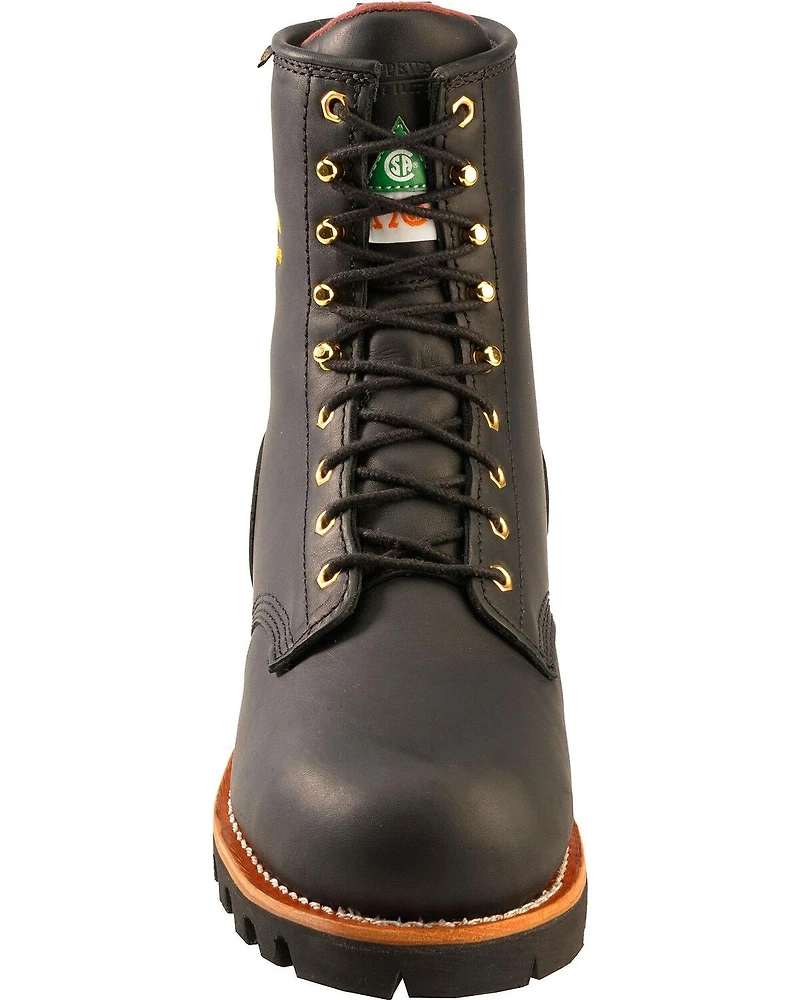 Chippewa Women's Oiled Waterproof & Insulated Logger Boots - Steel Toe