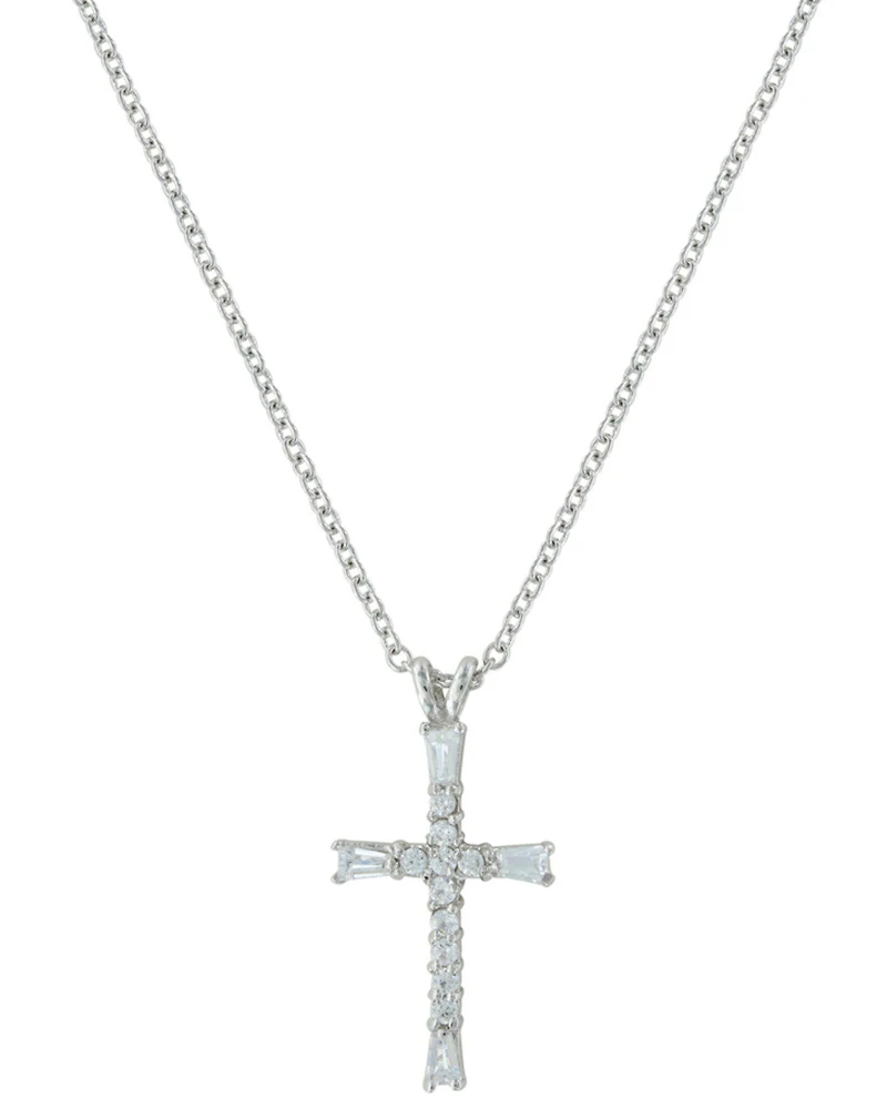 Montana Silversmiths Radiant Faith Cross Necklace