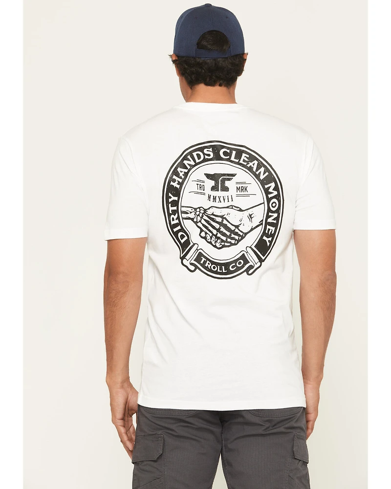 Troll Co Men's Haggler Short Sleeve Graphic Work T-Shirt