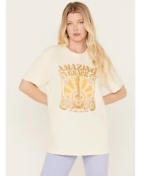 Kerusso Women's Amazing Grace Guitar Graphic Tee