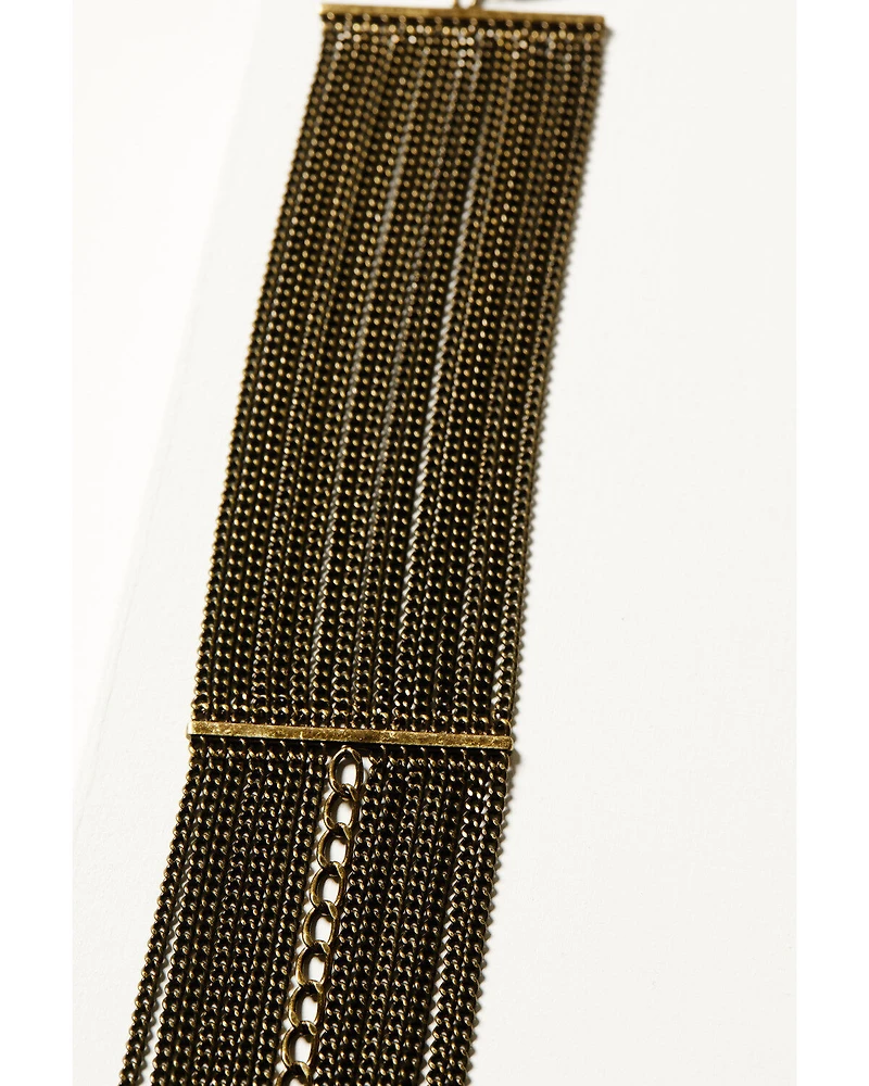 Wonderwest Women's Chain Fringe Bracelet
