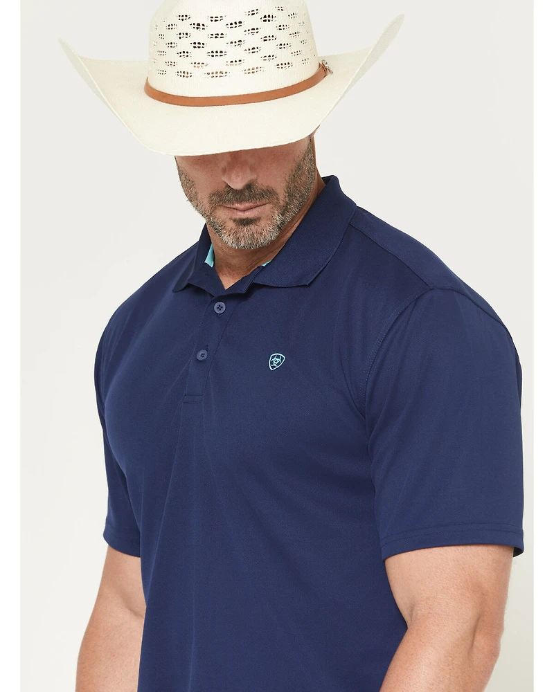 Ariat Men's TEK Short Sleeve Polo - Tall
